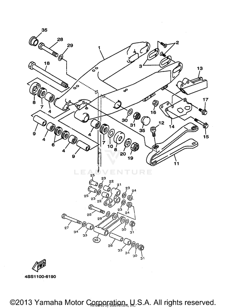 Rear Arm Schematic