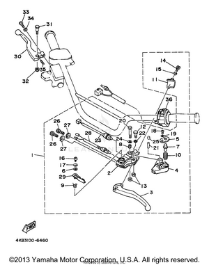 Handle Switch Lever Schematic