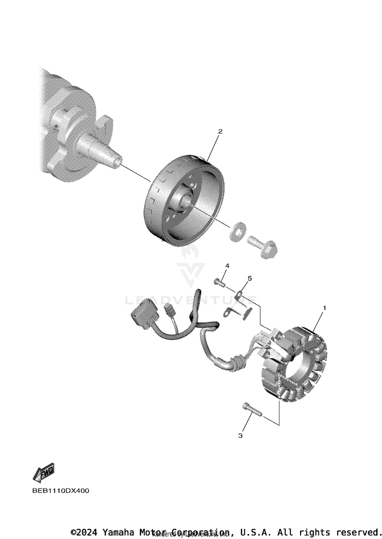 Generator YZFR7 - YZFR7SCB - 2025 Schematic