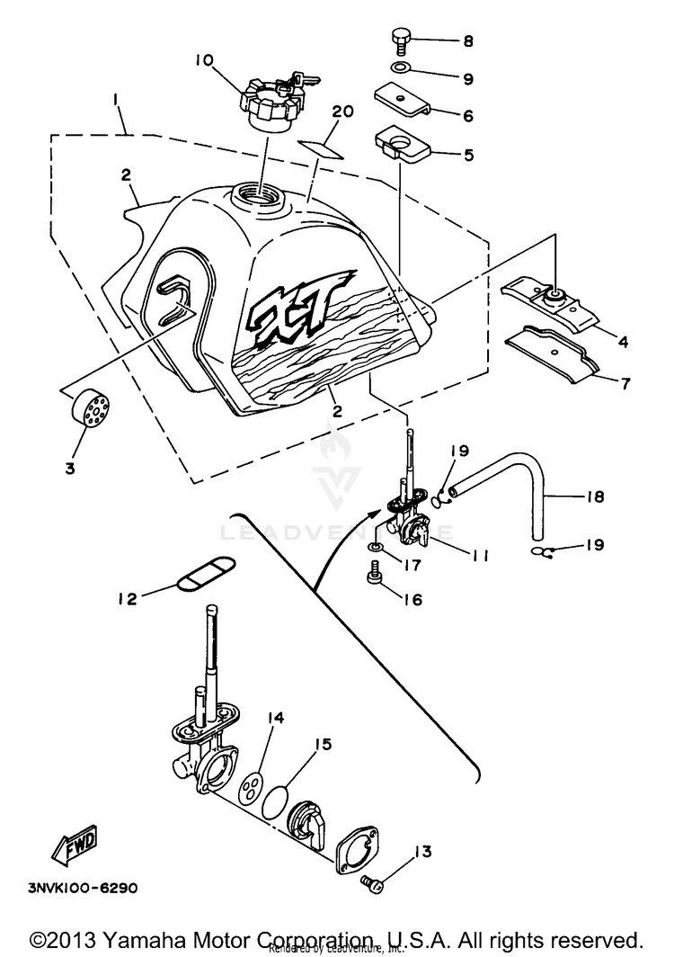 Fuel Tank Schematic