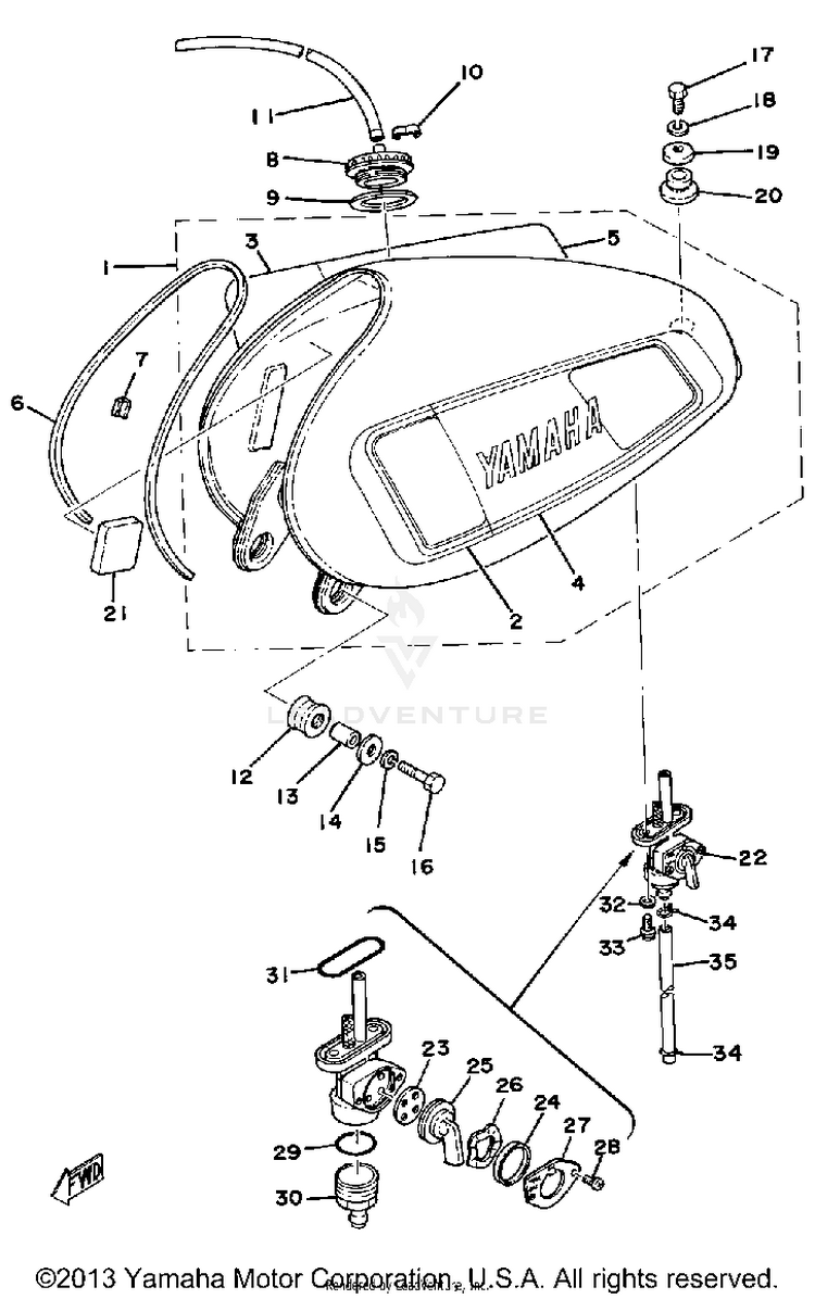 Fuel Tank Schematic