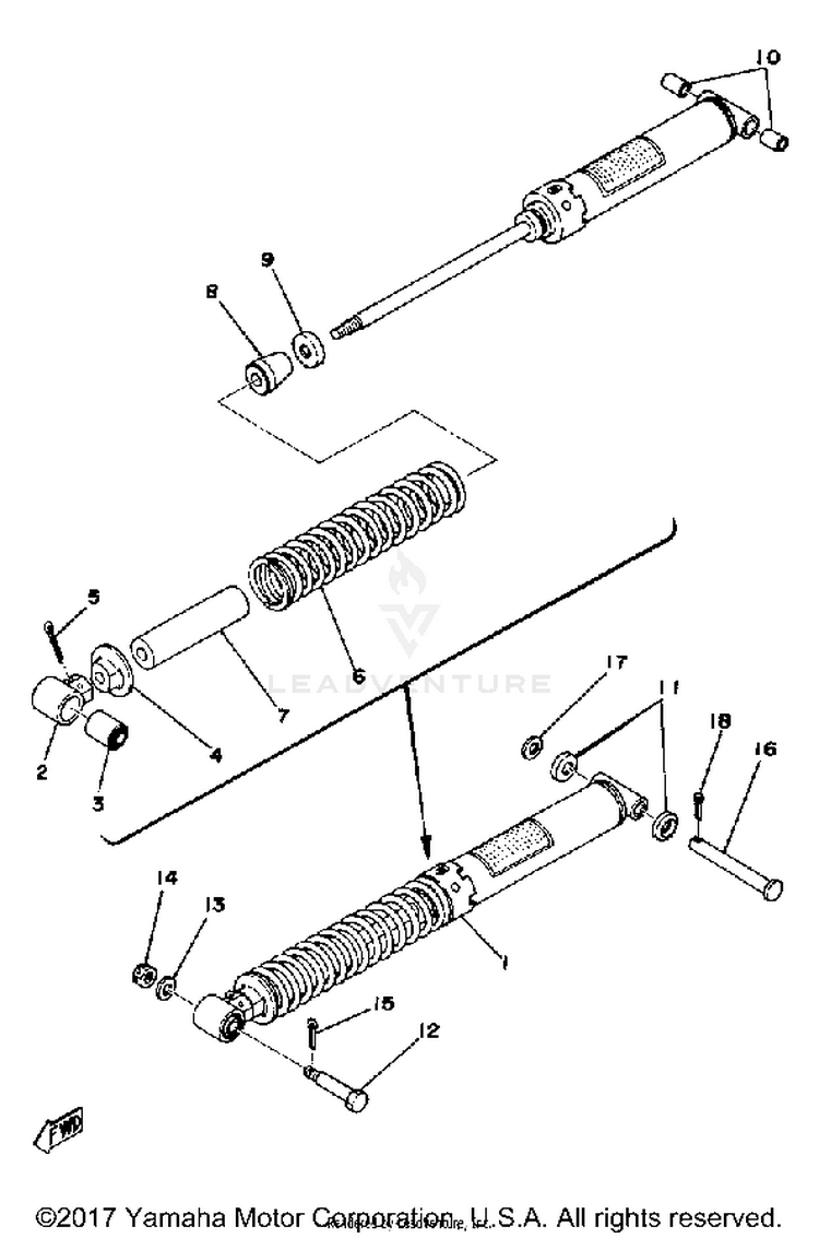 Rear Cushion Schematic