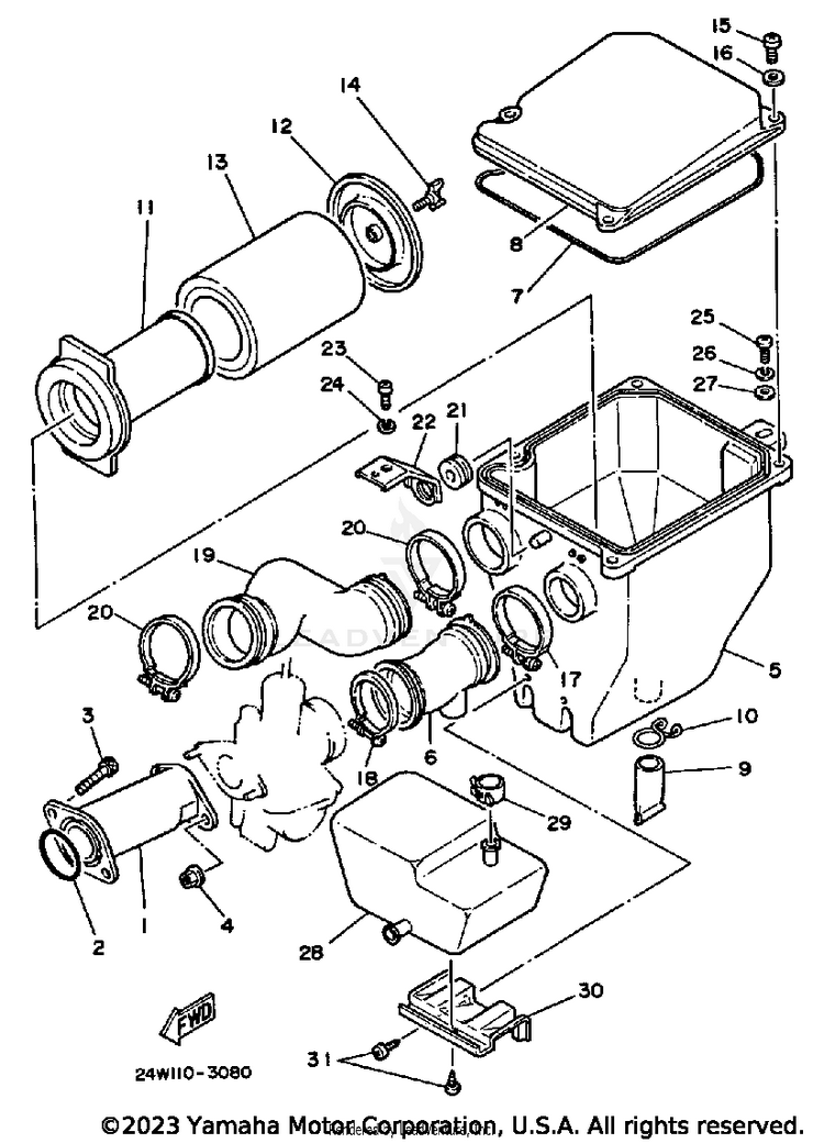 Air Filter Schematic