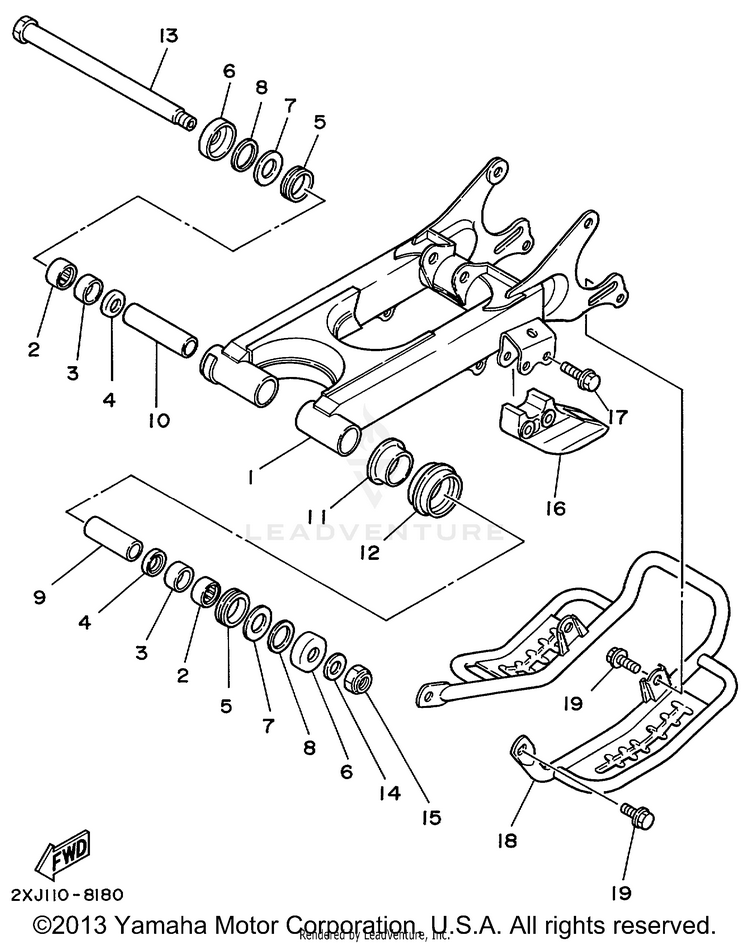 Rear Arm Schematic