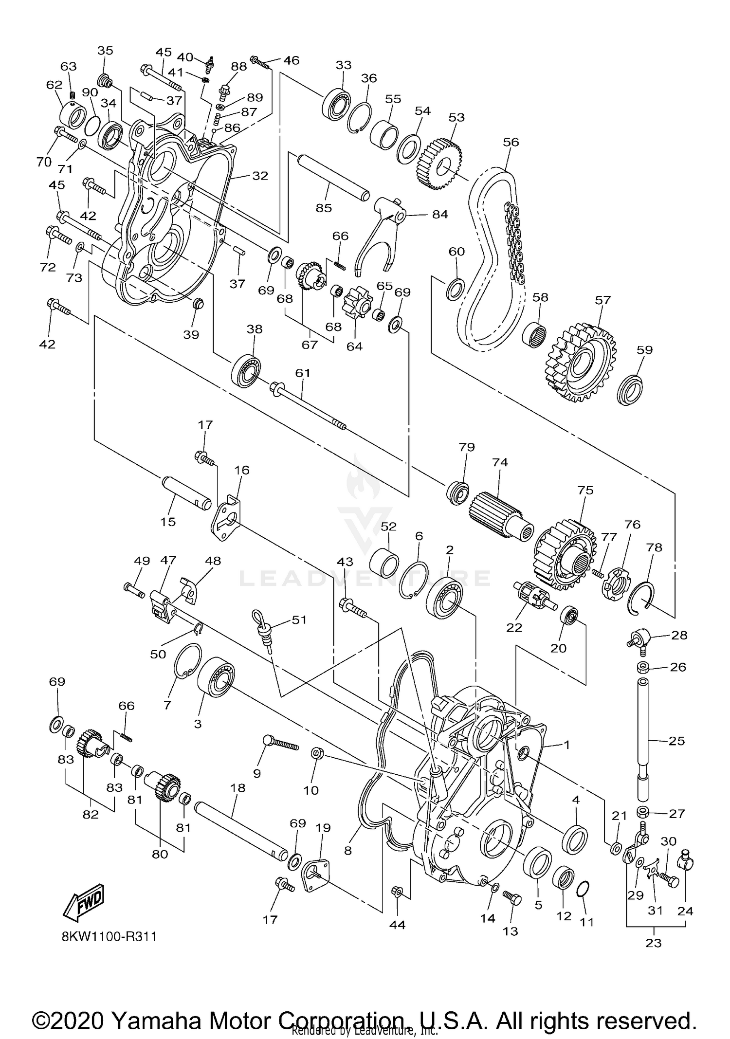 Assembly diagram
