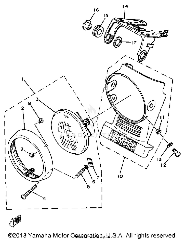 Headlight Schematic