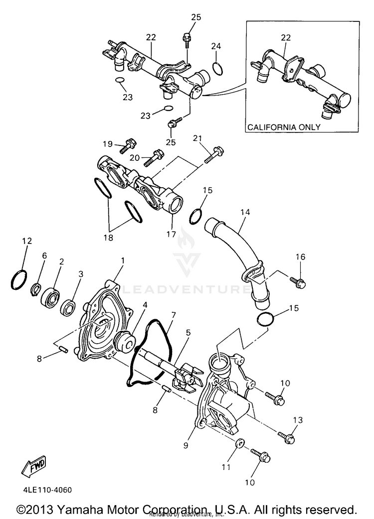 Water Pump Schematic