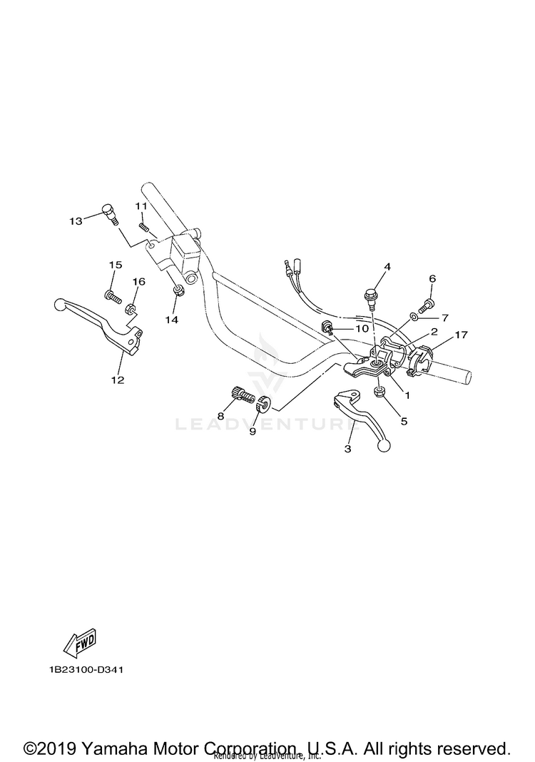 Handle Switch Lever Schematic