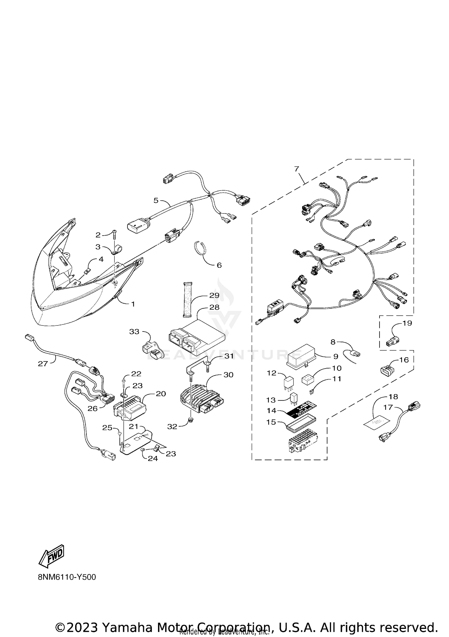Assembly diagram