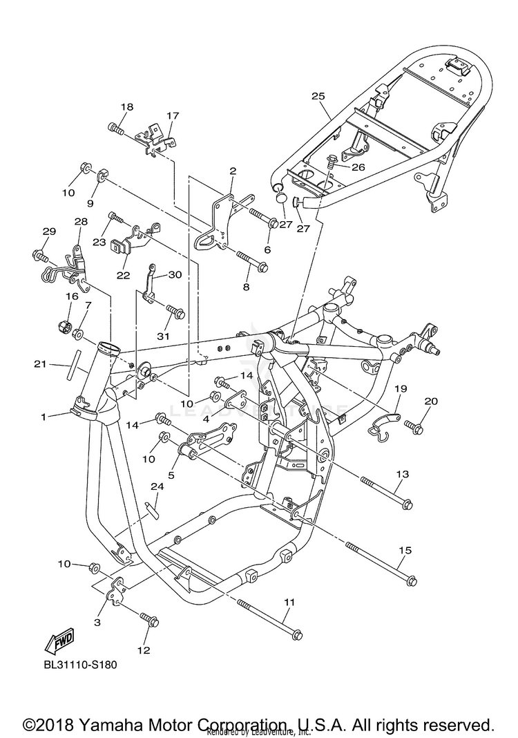 Frame SR950 - SCR95HCGY - 2017 Schematic