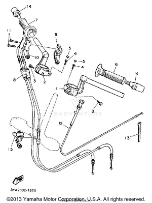 Handlebar Cable Schematic