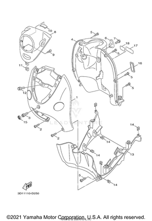 Leg Shield Schematic