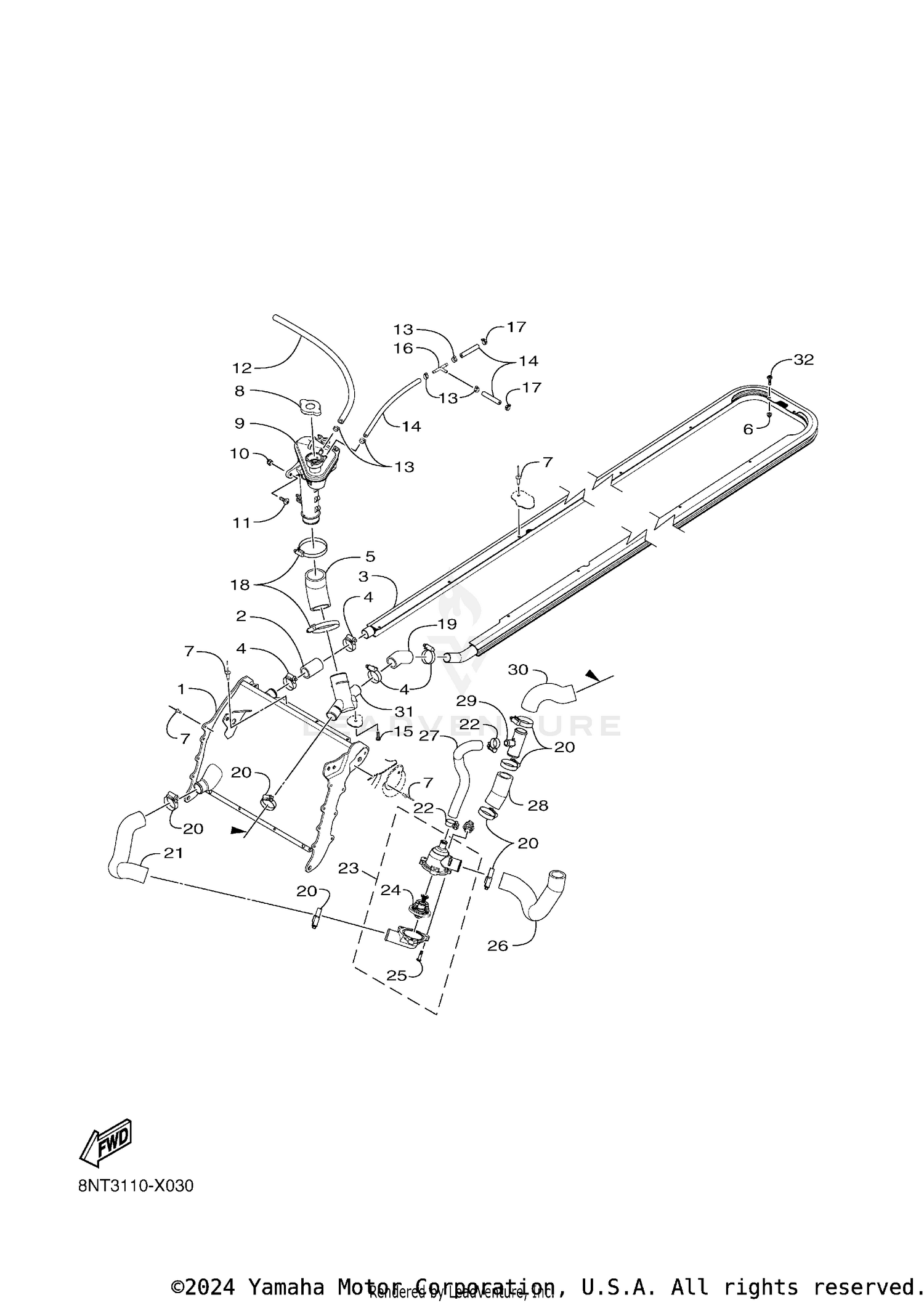 RADIATOR & HOSE