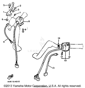 Handle Switch Lever Schematic