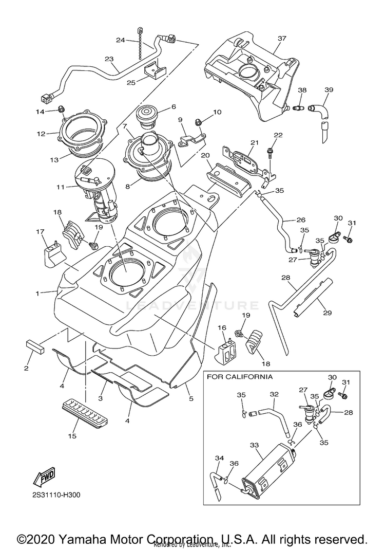 Fuel Tank Schematic