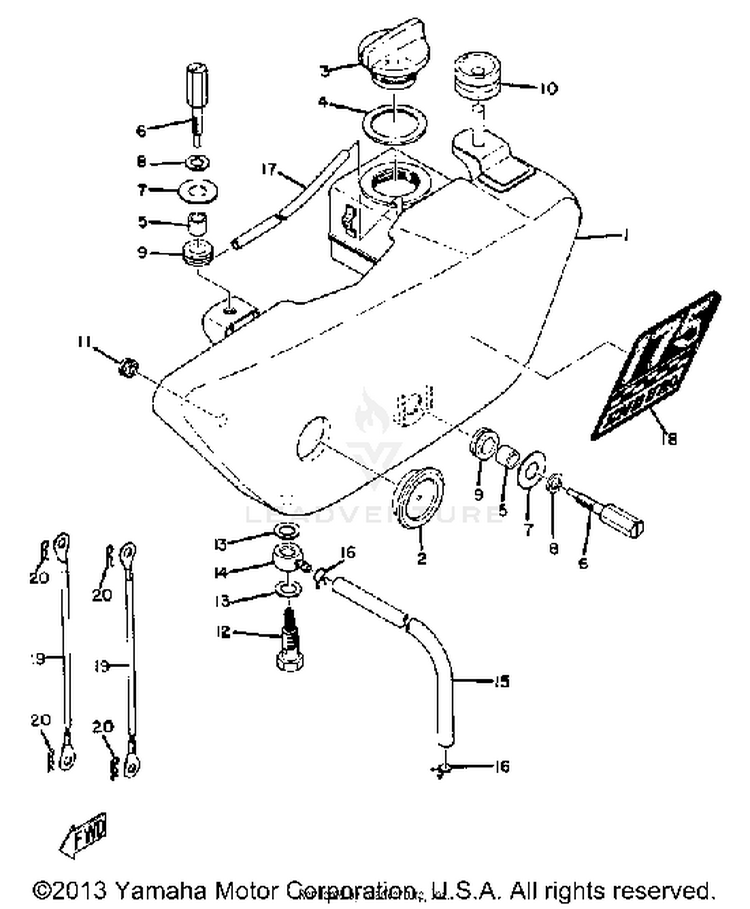 Oil Tank Schematic