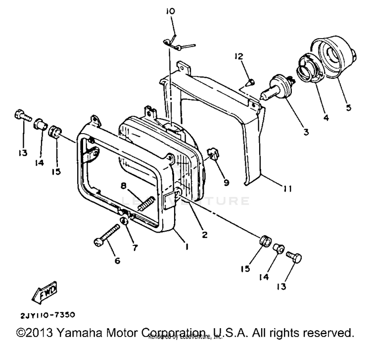 Headlight Schematic
