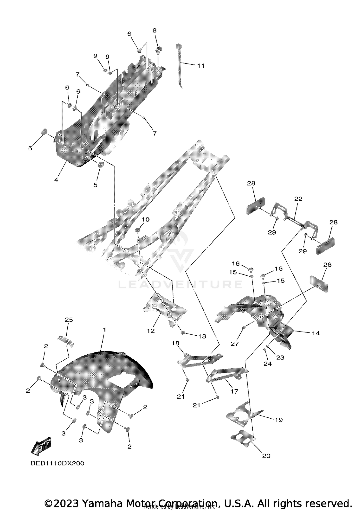Assembly diagram