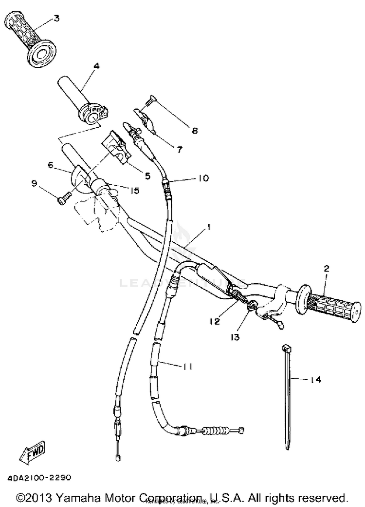 Handlebar-Cable Schematic