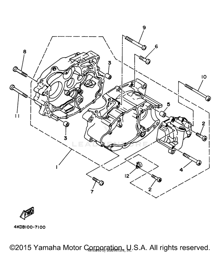 Crankcase Schematic