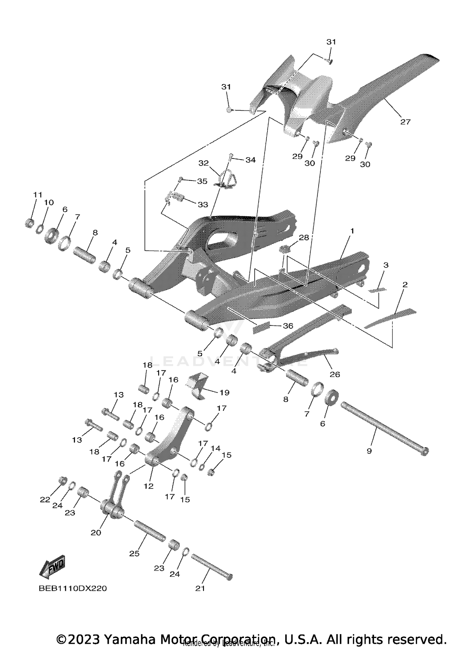 REAR ARM