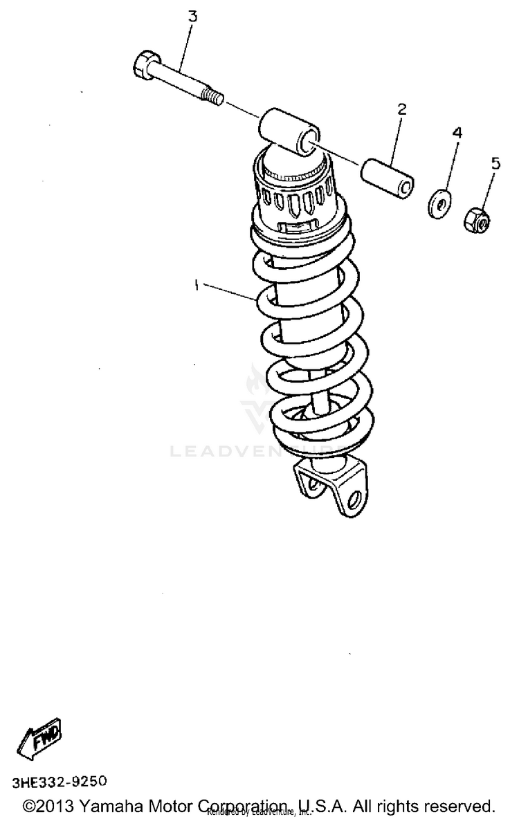 Rear Suspension Schematic