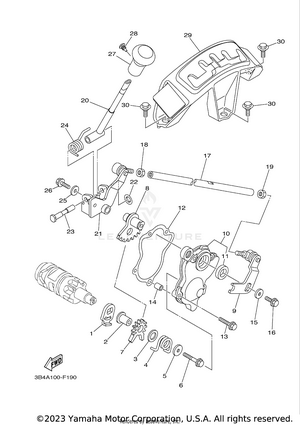 Shift Shaft Schematic