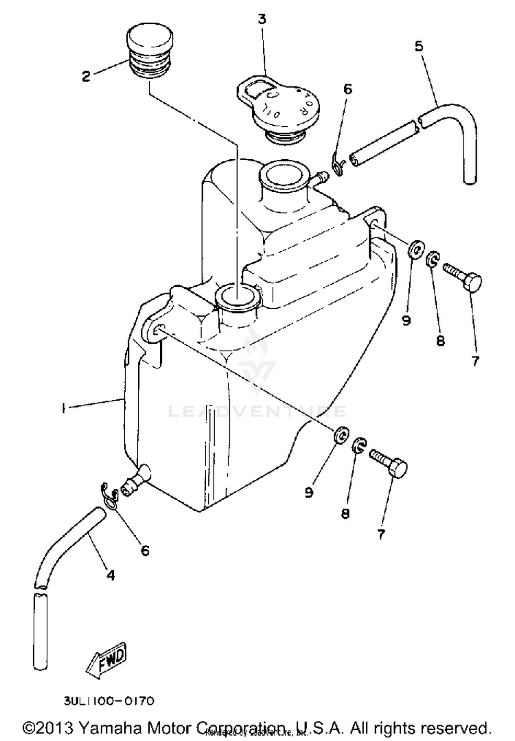 Oil Tank Schematic
