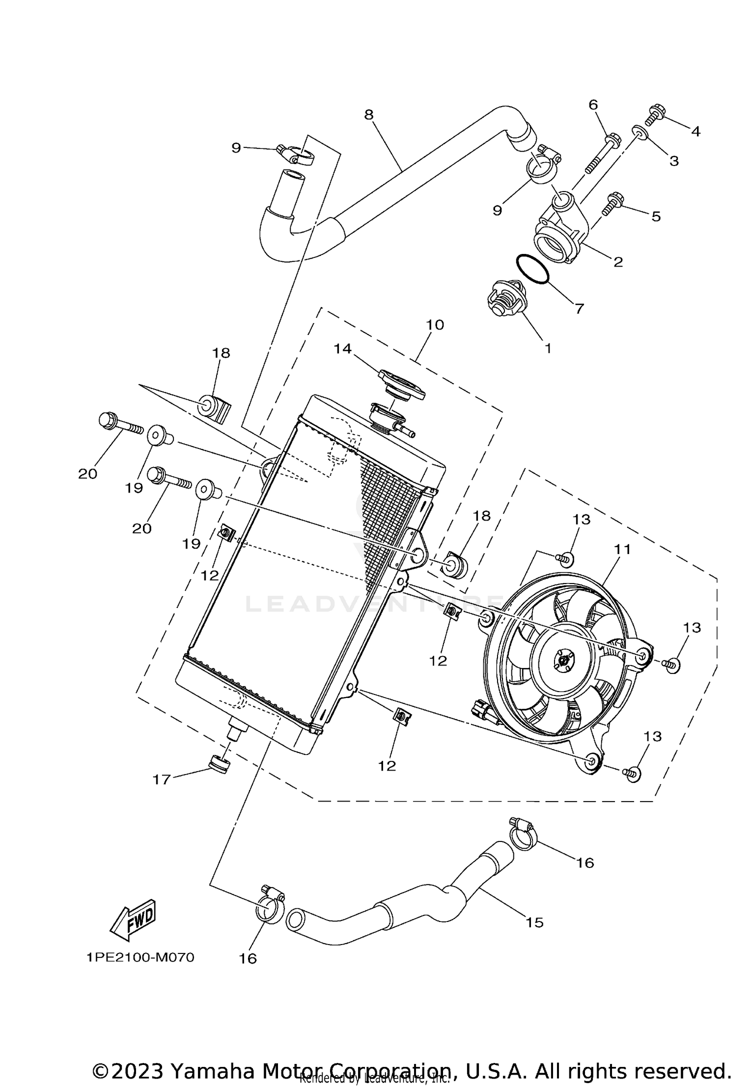 RADIATOR & HOSE