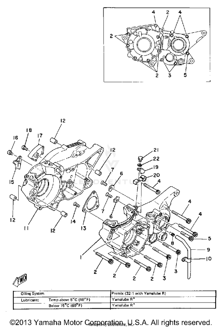 Crankcase Schematic