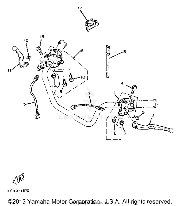 Handle Switch Lever Schematic