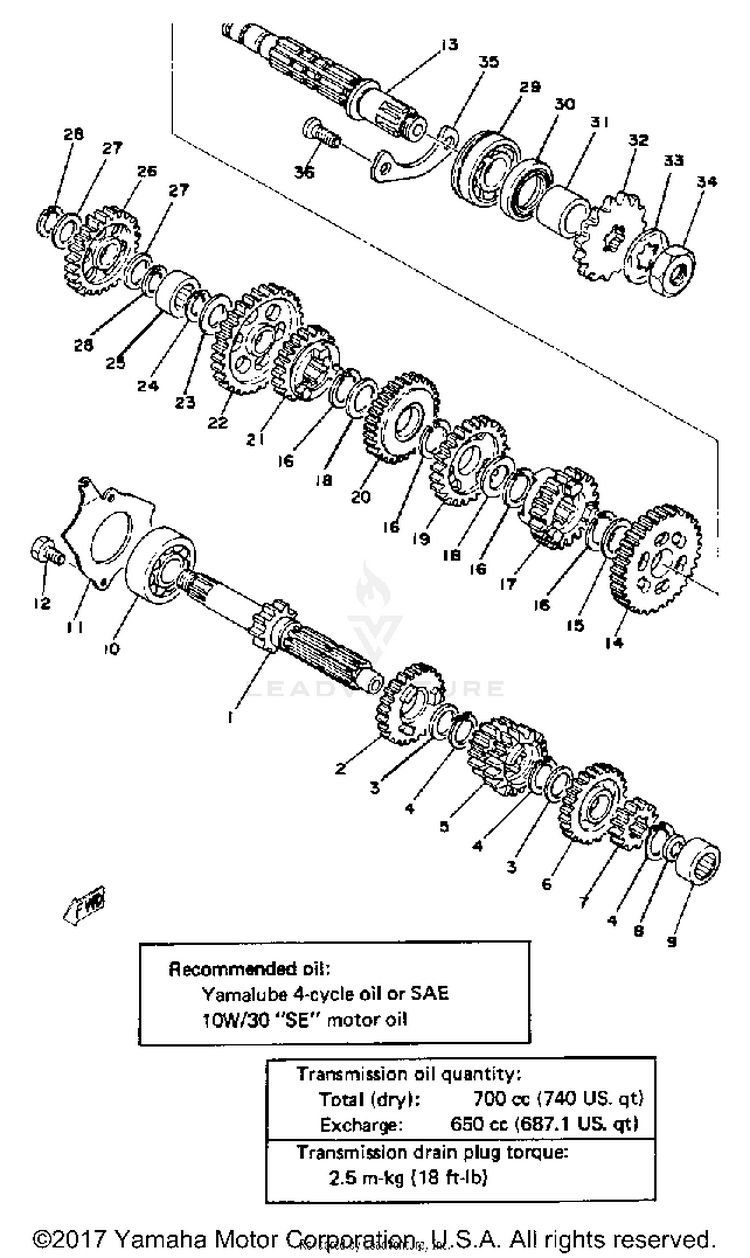 Transmission Schematic