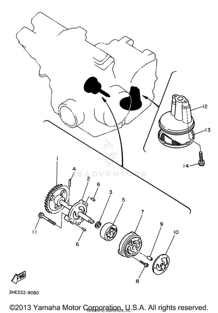 Oil Pump Schematic