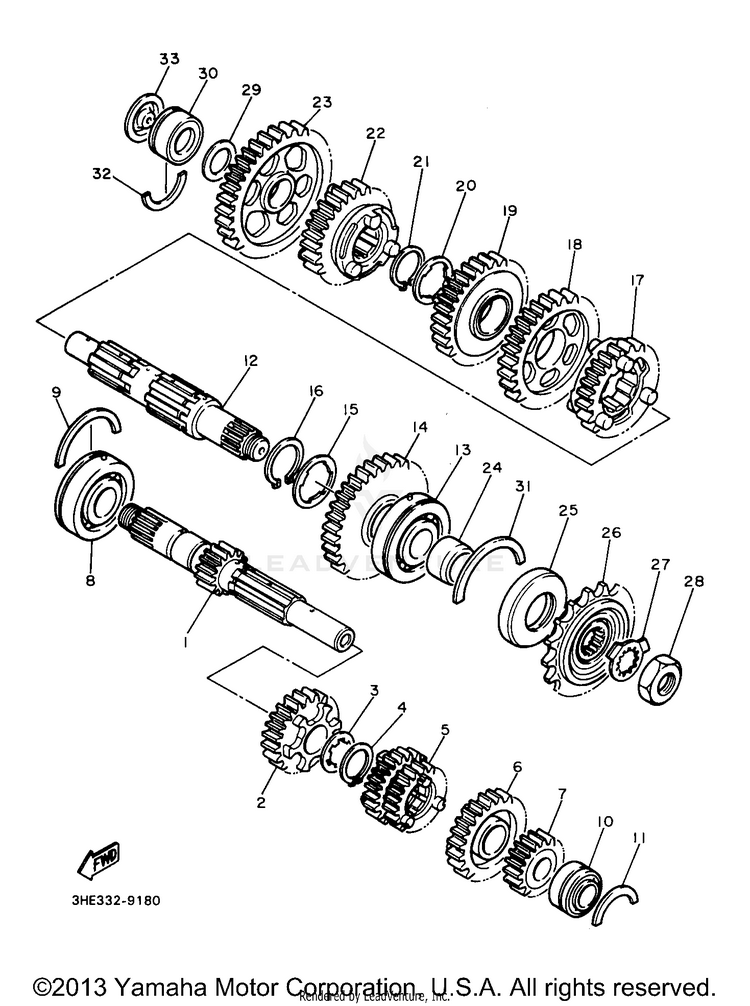 Transmission Schematic