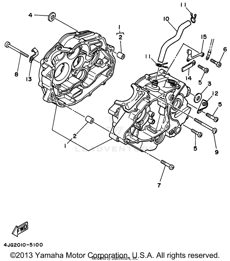 Crankcase Schematic