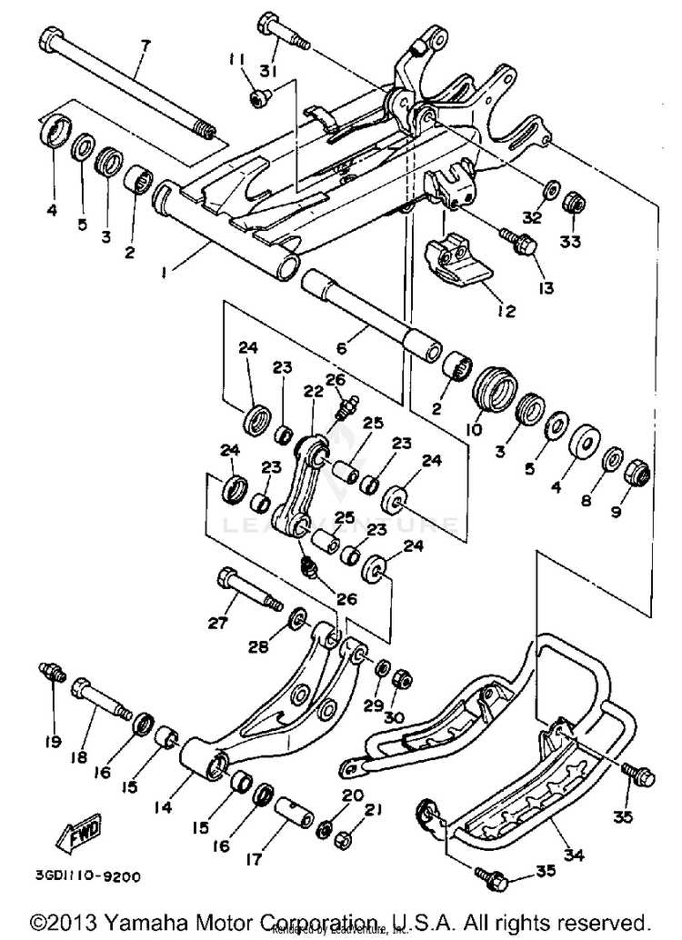 Swing Arm Schematic