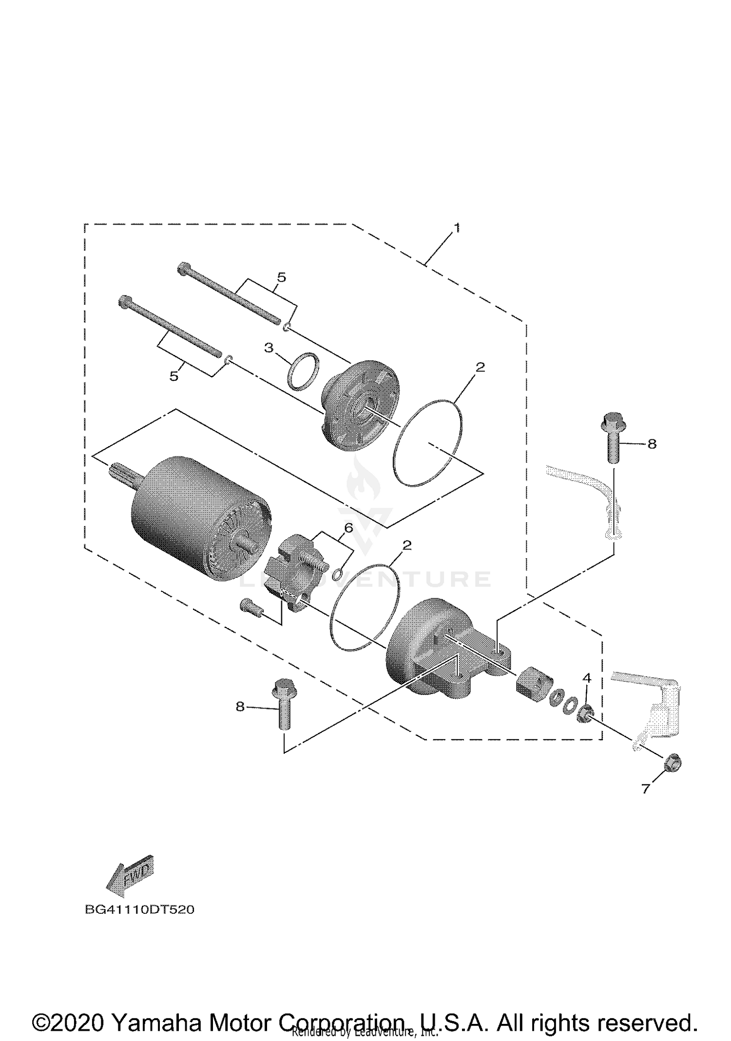 STARTING MOTOR