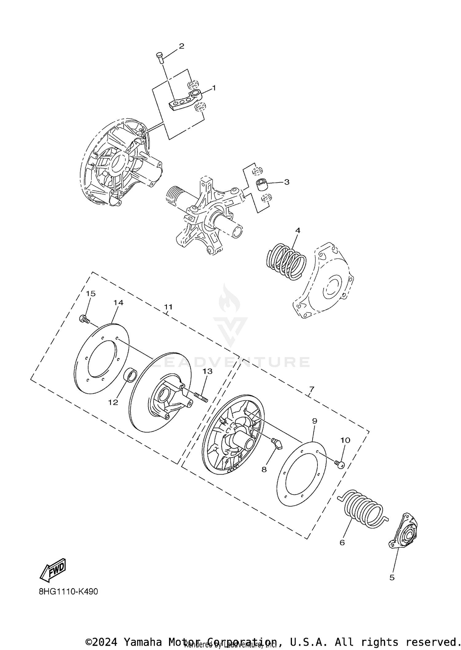 ALTERNATE DRIVE SETTING 1