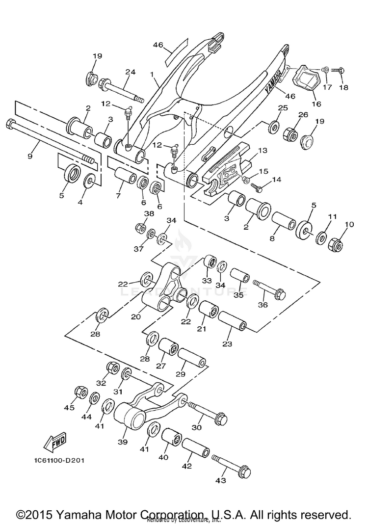 Rear Arm Schematic