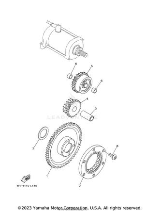 Starter Clutch Schematic