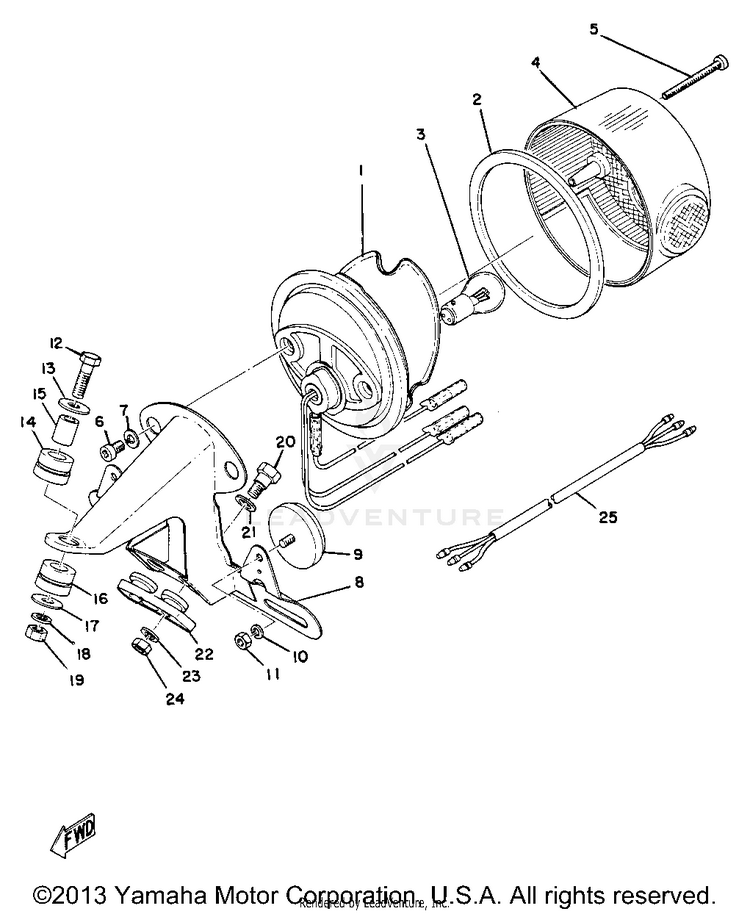 Tail Lamp Schematic