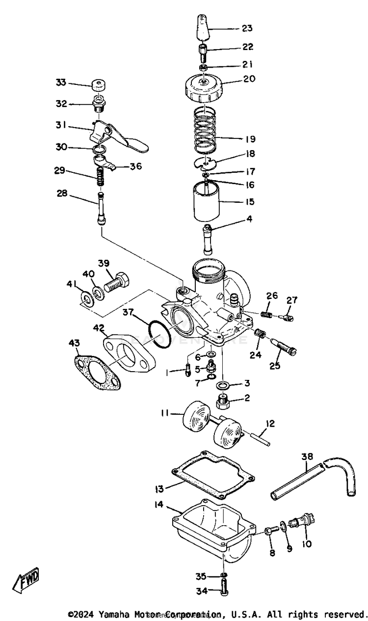 Carburetor Schematic
