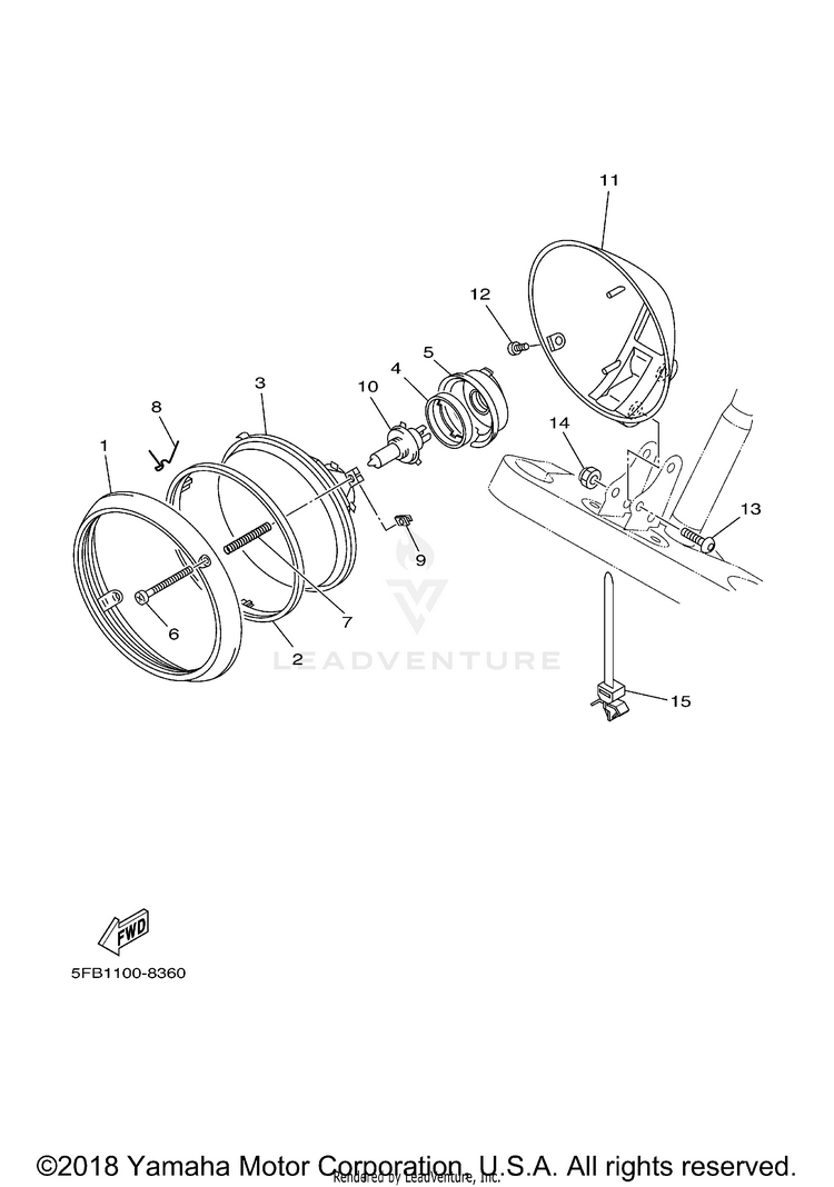 Headlight Schematic