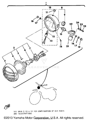 Lighting Kit (optional Parts) Schematic