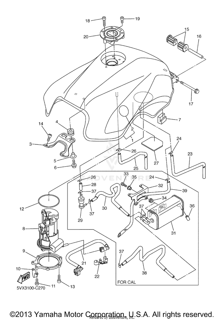 Fuel Tank Schematic