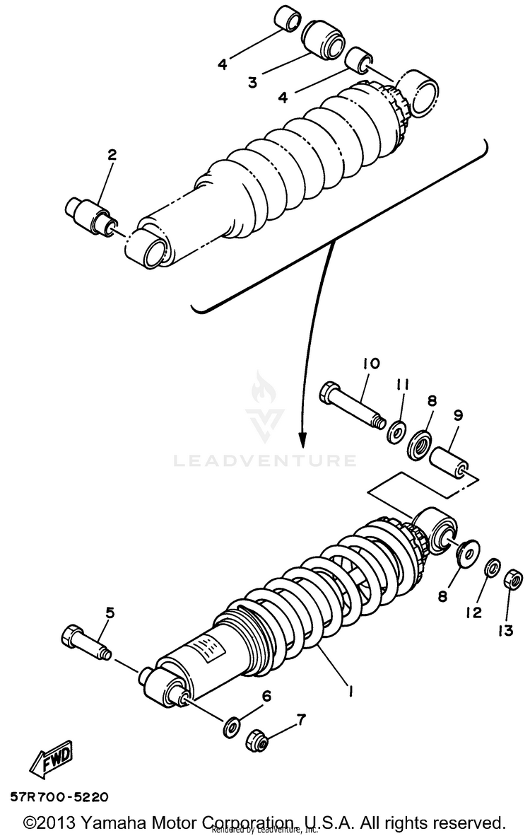 Rear Suspension Schematic