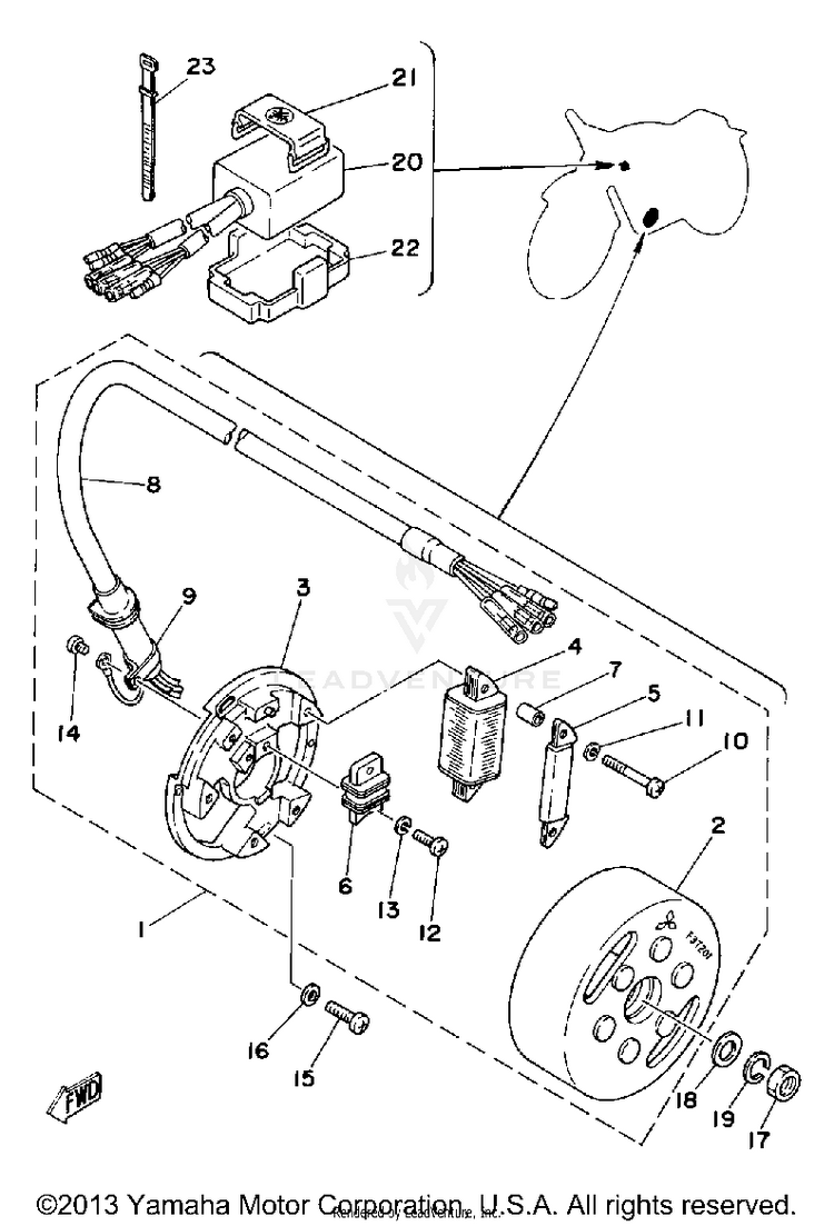 C - D - I Magneto Schematic