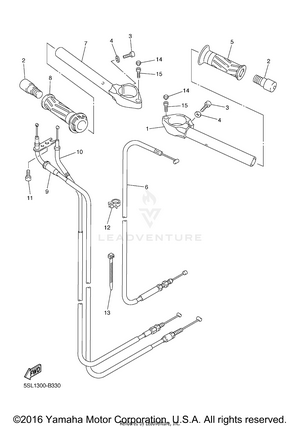 Steering Handle Cable Schematic
