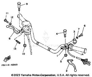 Handle Switch-lever Schematic