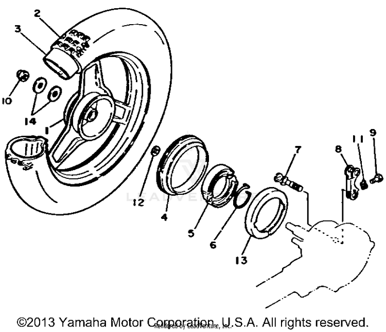 Rear Wheel Schematic